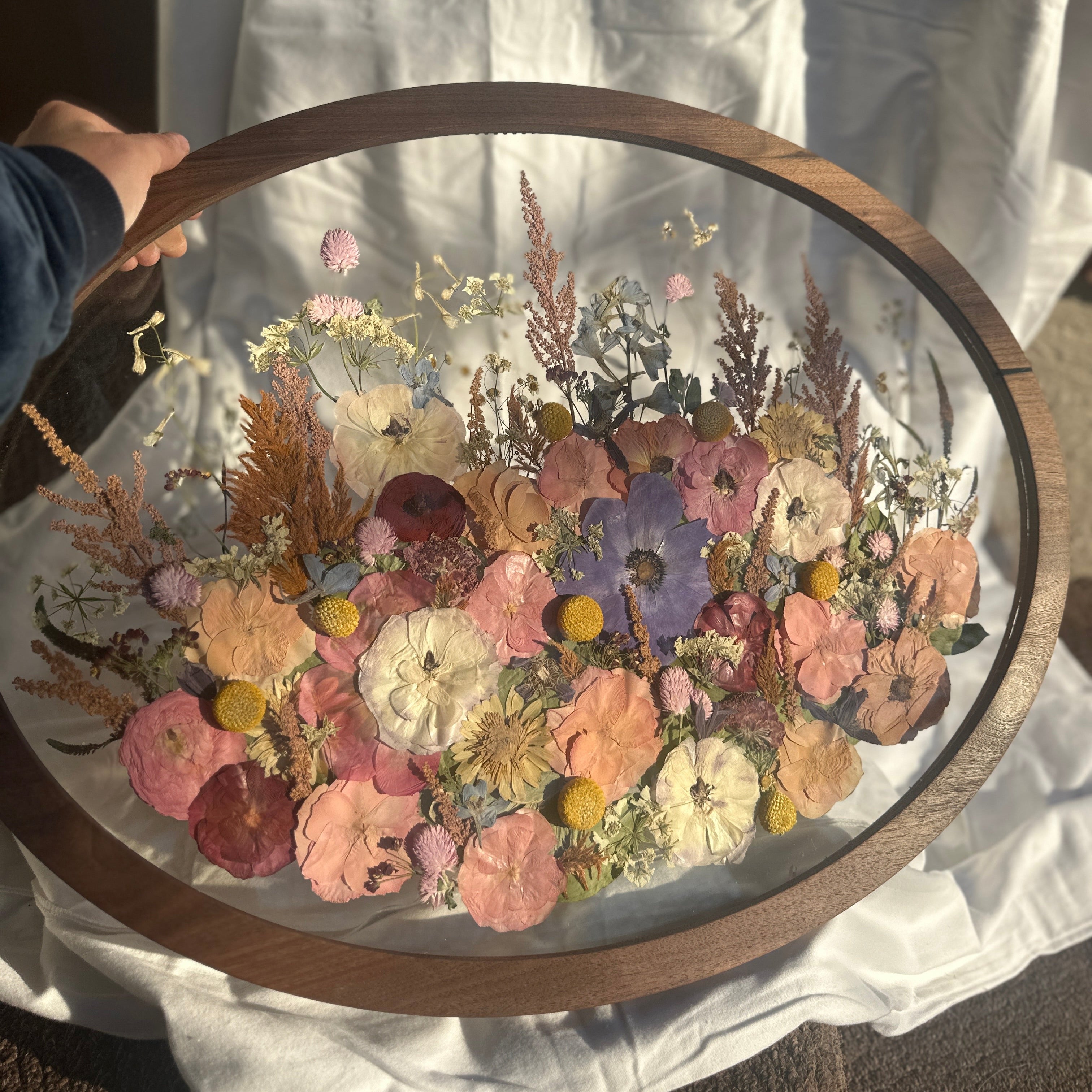The Memorial Oval: Flower Preservation